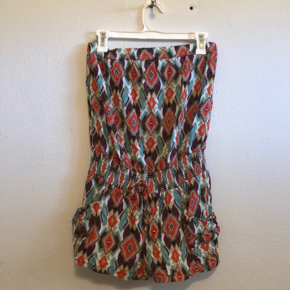 Paper tee romper